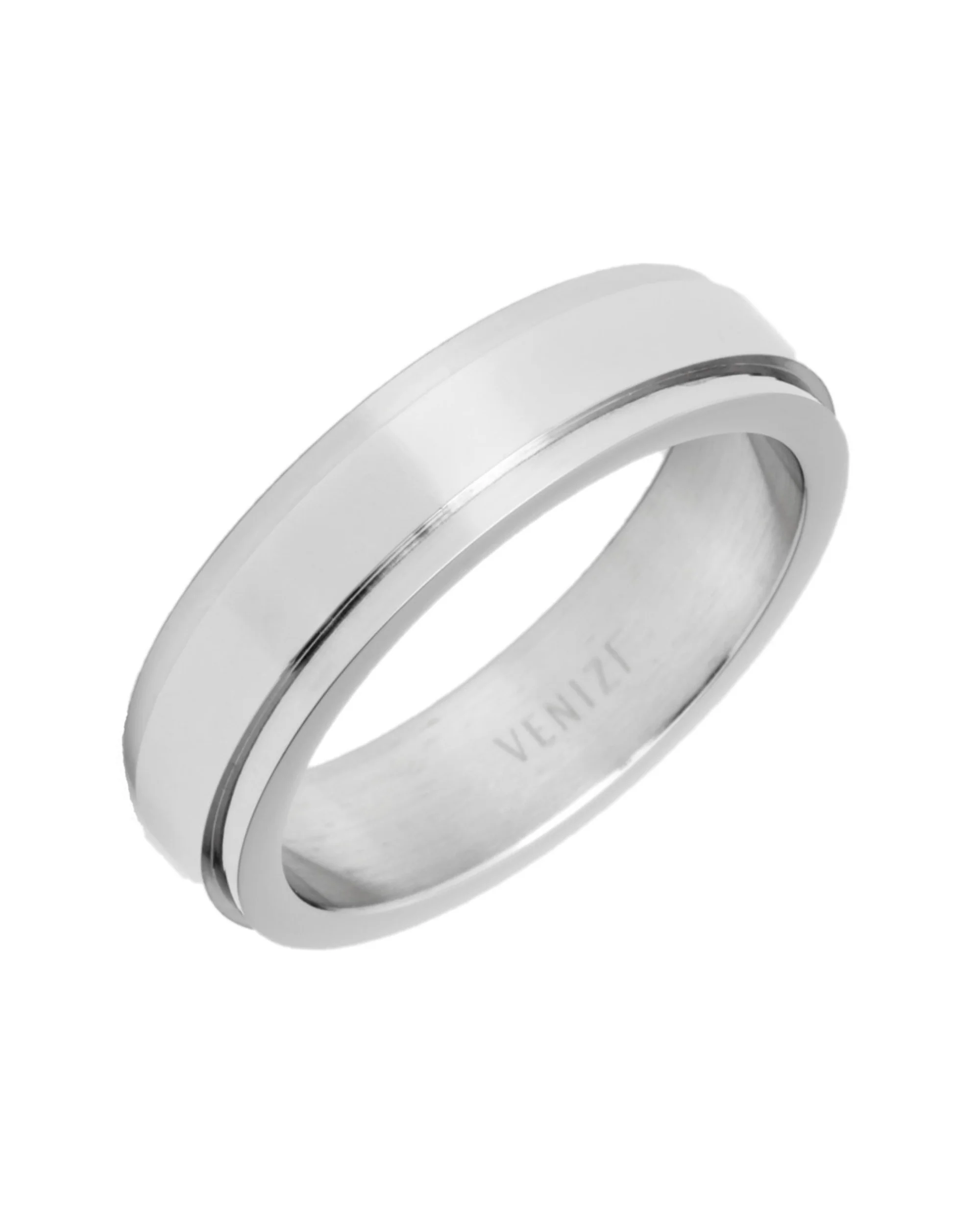 BAGUE EN ACIER MAT