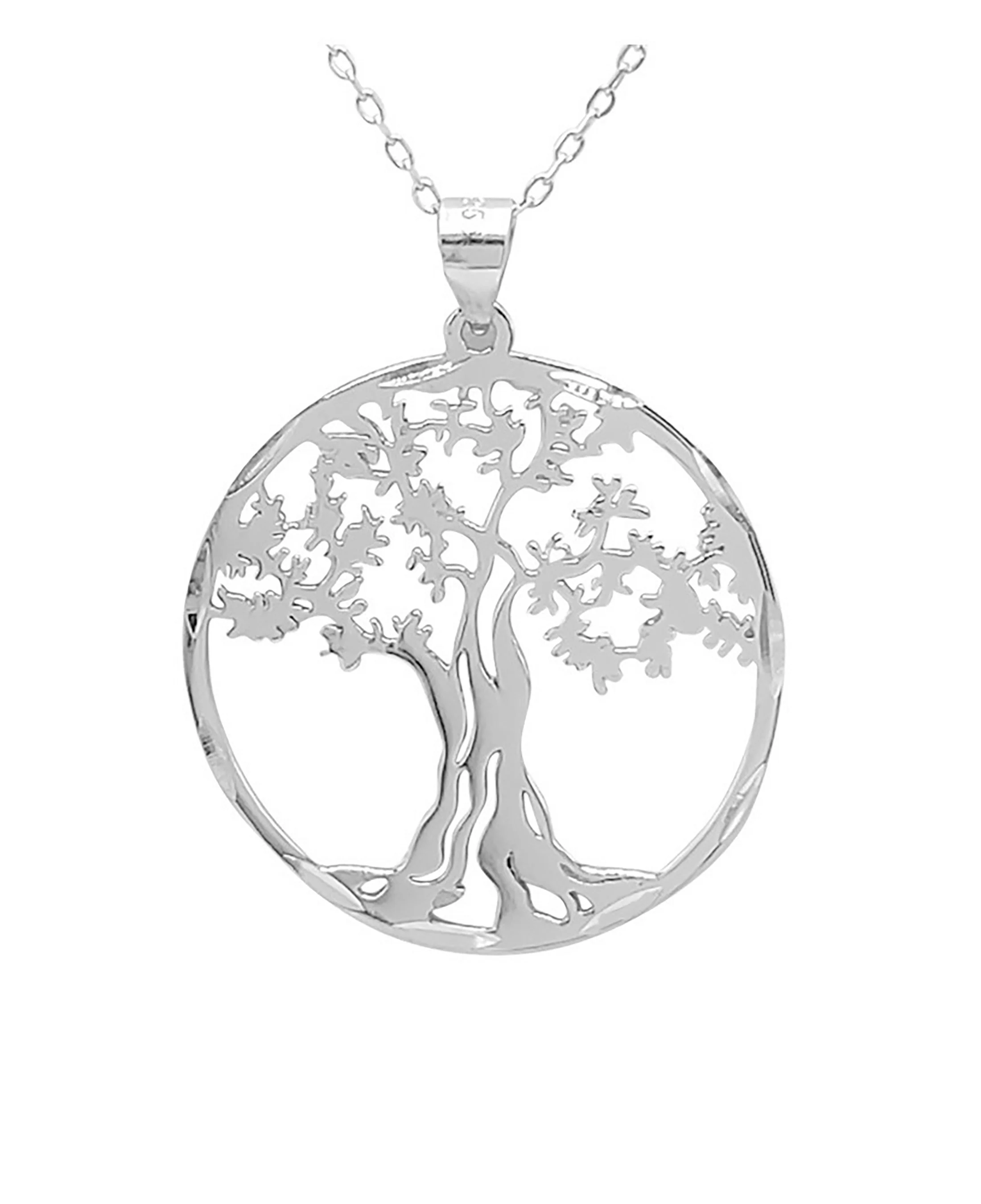 COLLIER EN ARGENT AVEC PENDENTIF ARBRE DE VIE - Image 3