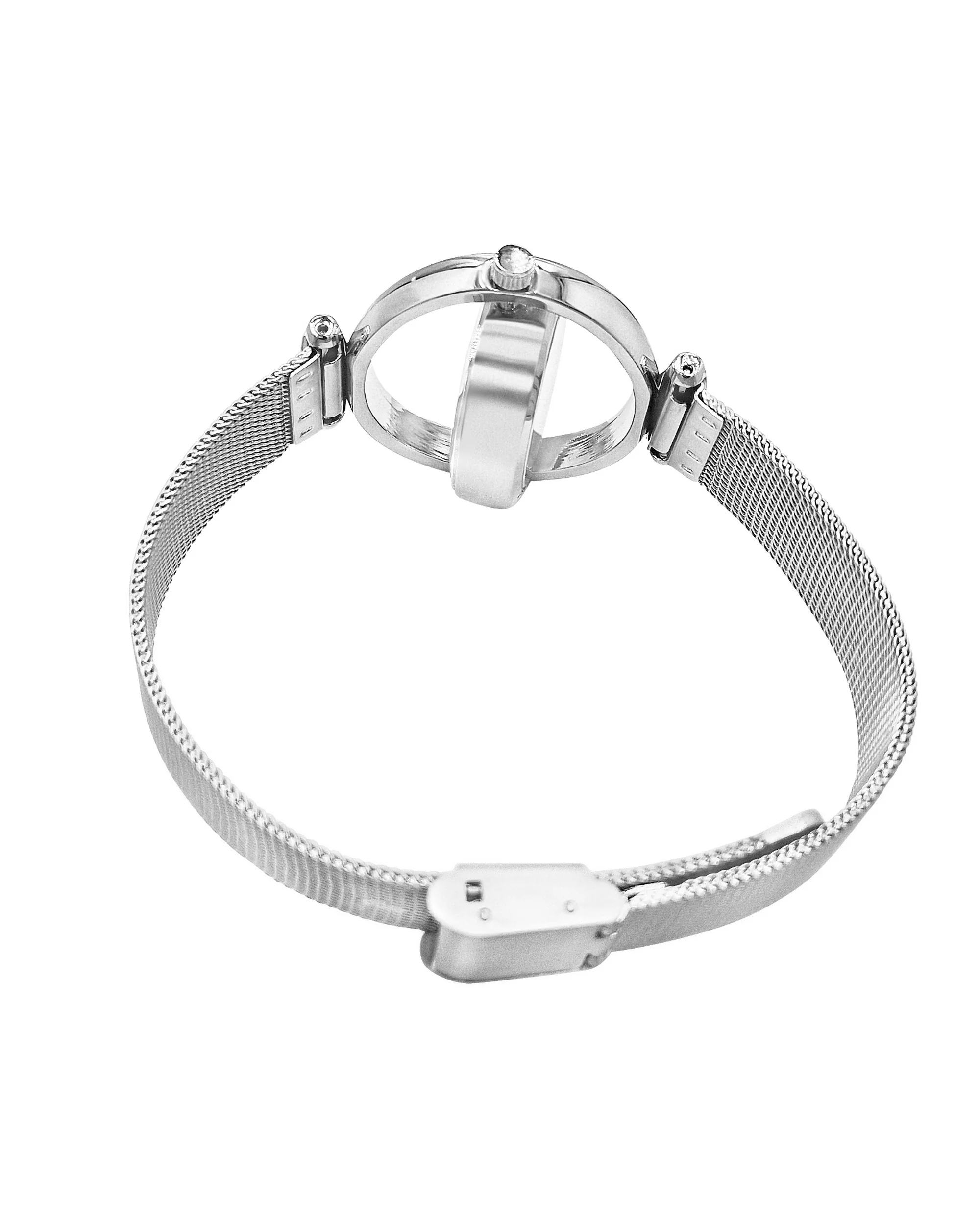 Montre Venizi argentée boitier pivotant - Image 2