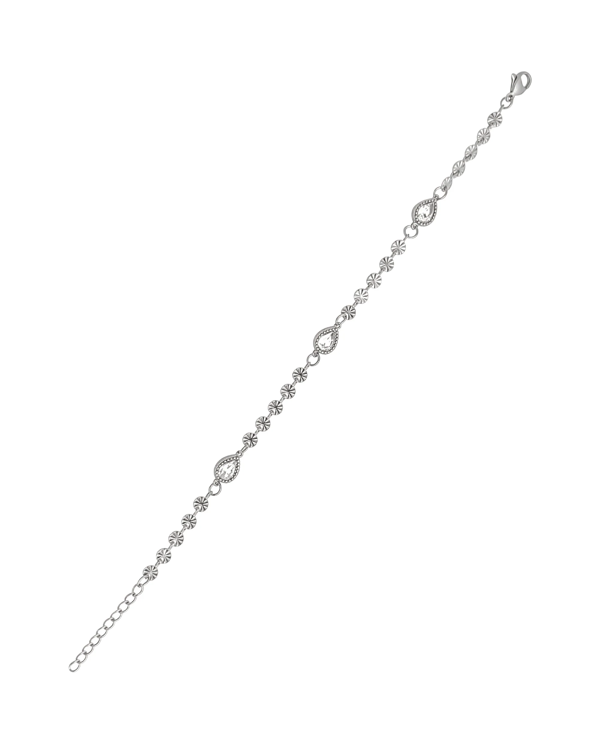 BRACELET EN ACIER AVEC PIERRES - Image 3