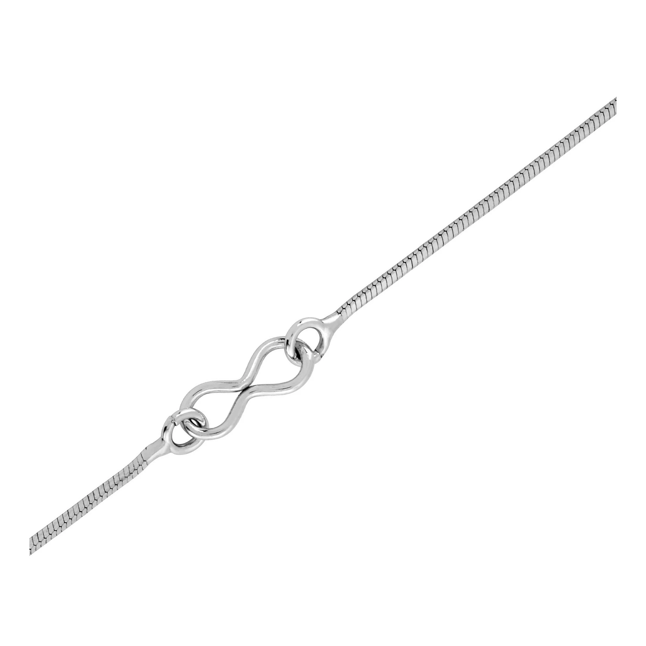 BRACELET EN ARGENT INFINI