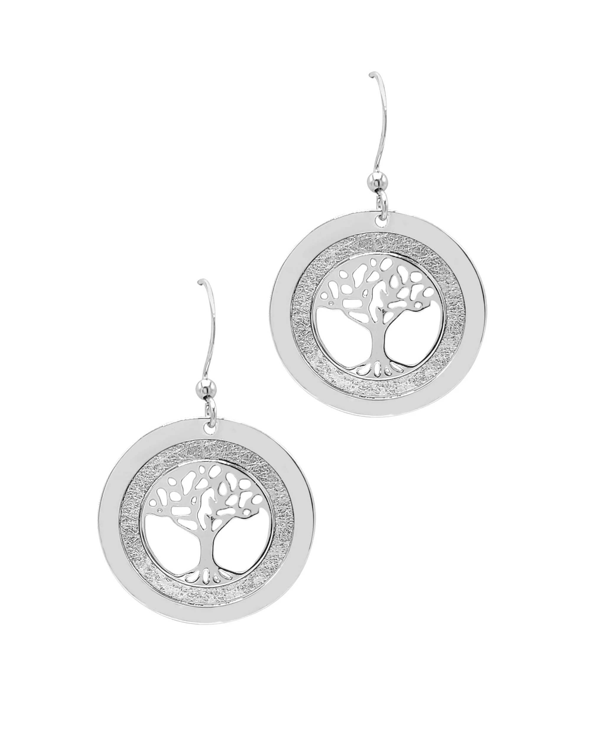 BOUCLES D'OREILLES HAUTE FANTAISIE ARBRE DE VIE
