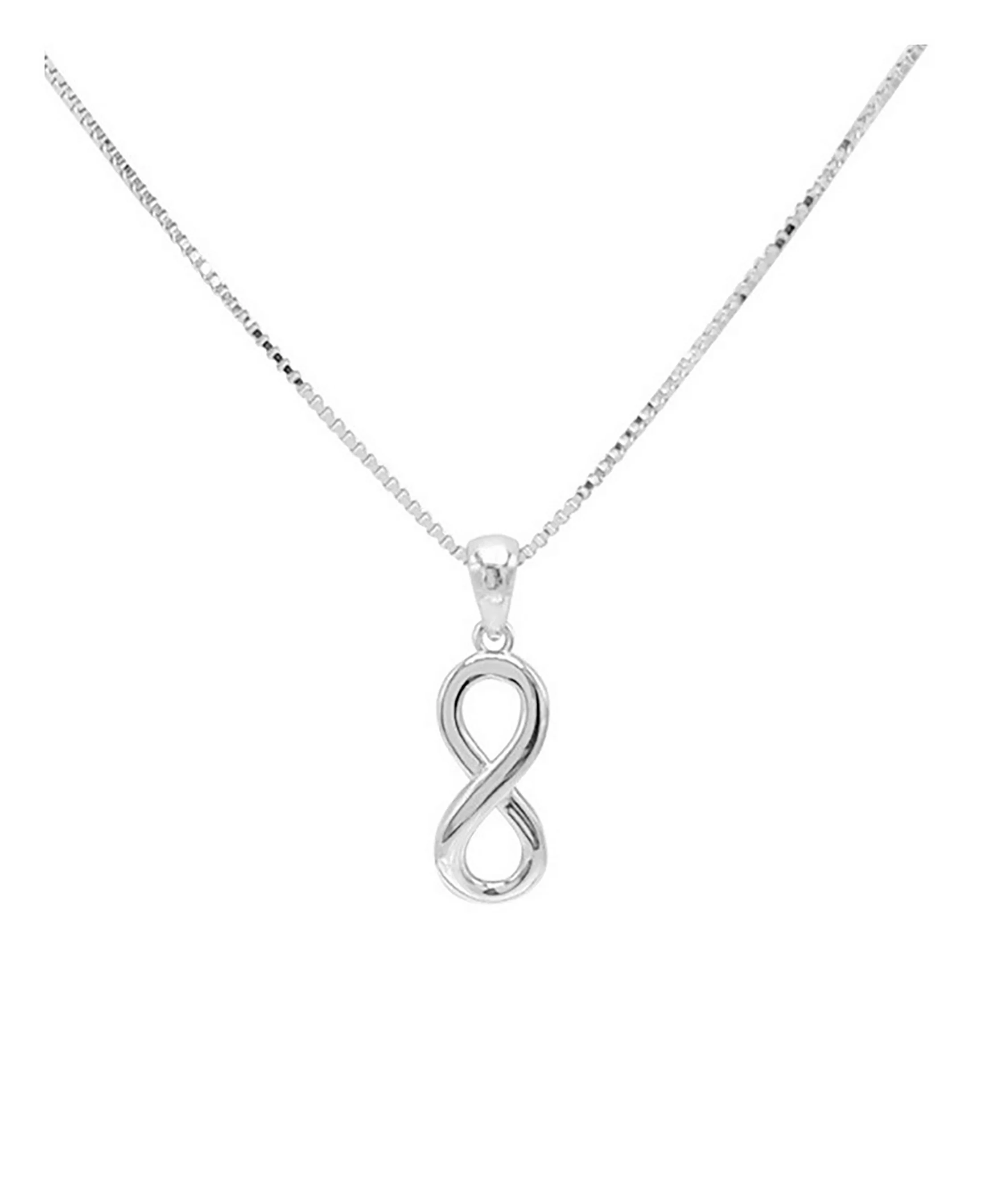 COLLIER EN ARGENT AVEC INFINI