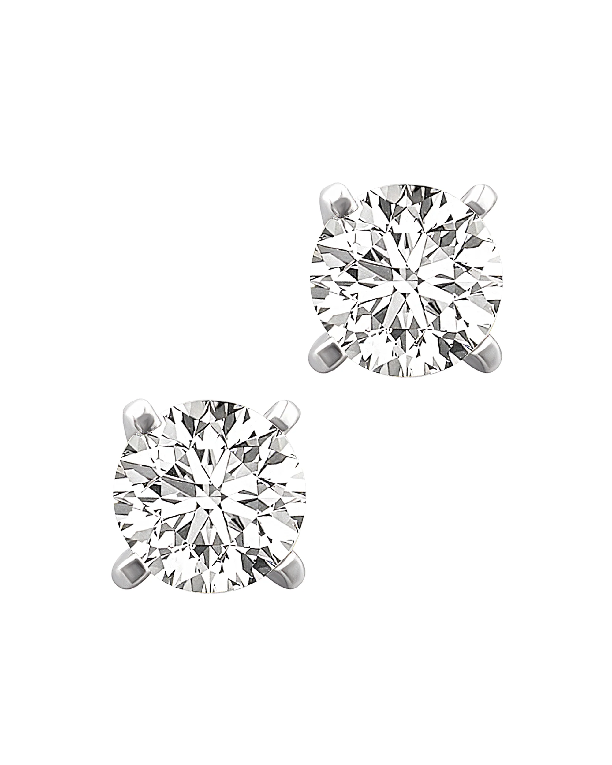 BOUCLES D'OREILLES EN ARGENT AVEC ZIRCONIUM