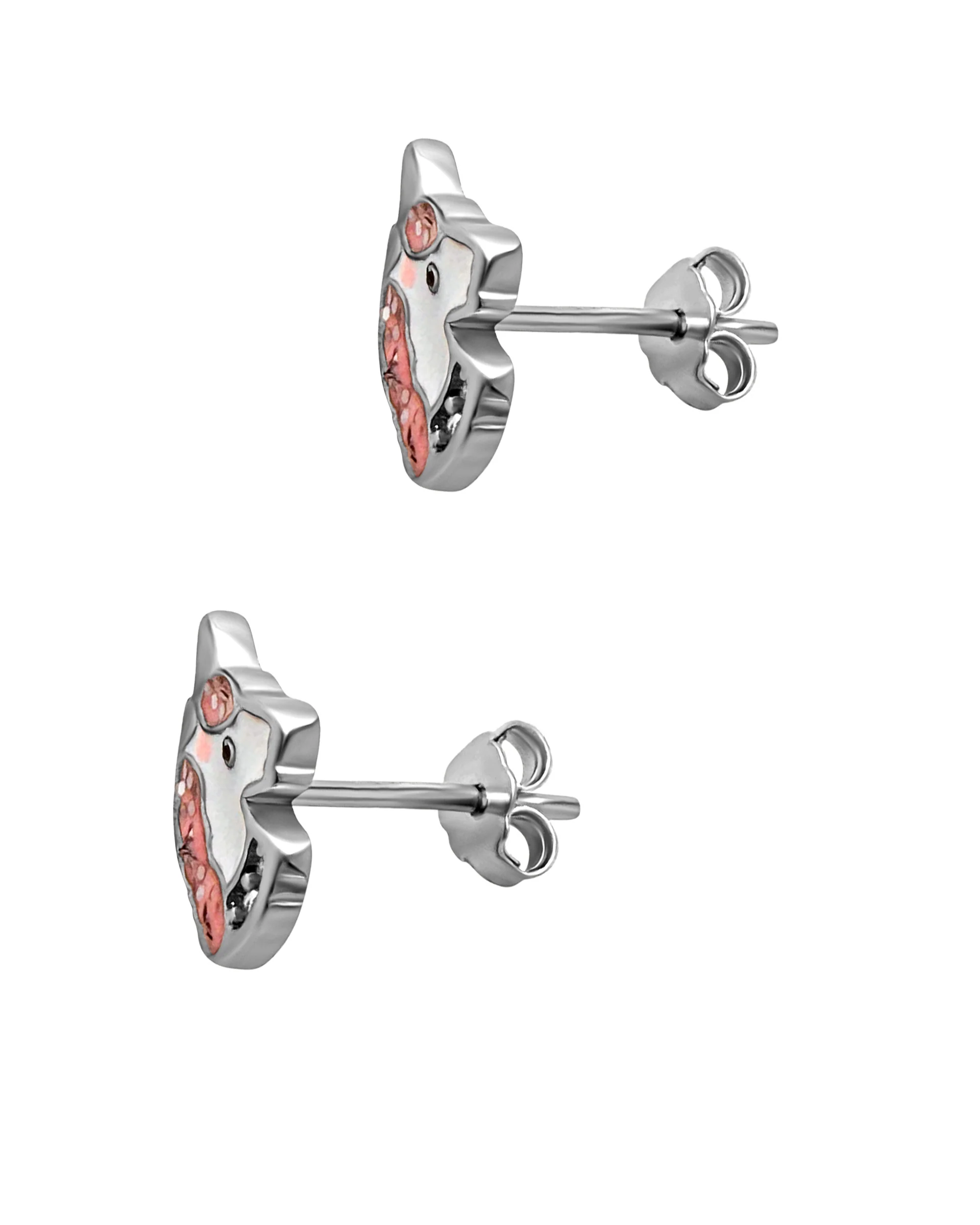 BOUCLES D'OREILLES ENFANT EN ARGENT LICORNE - Image 3