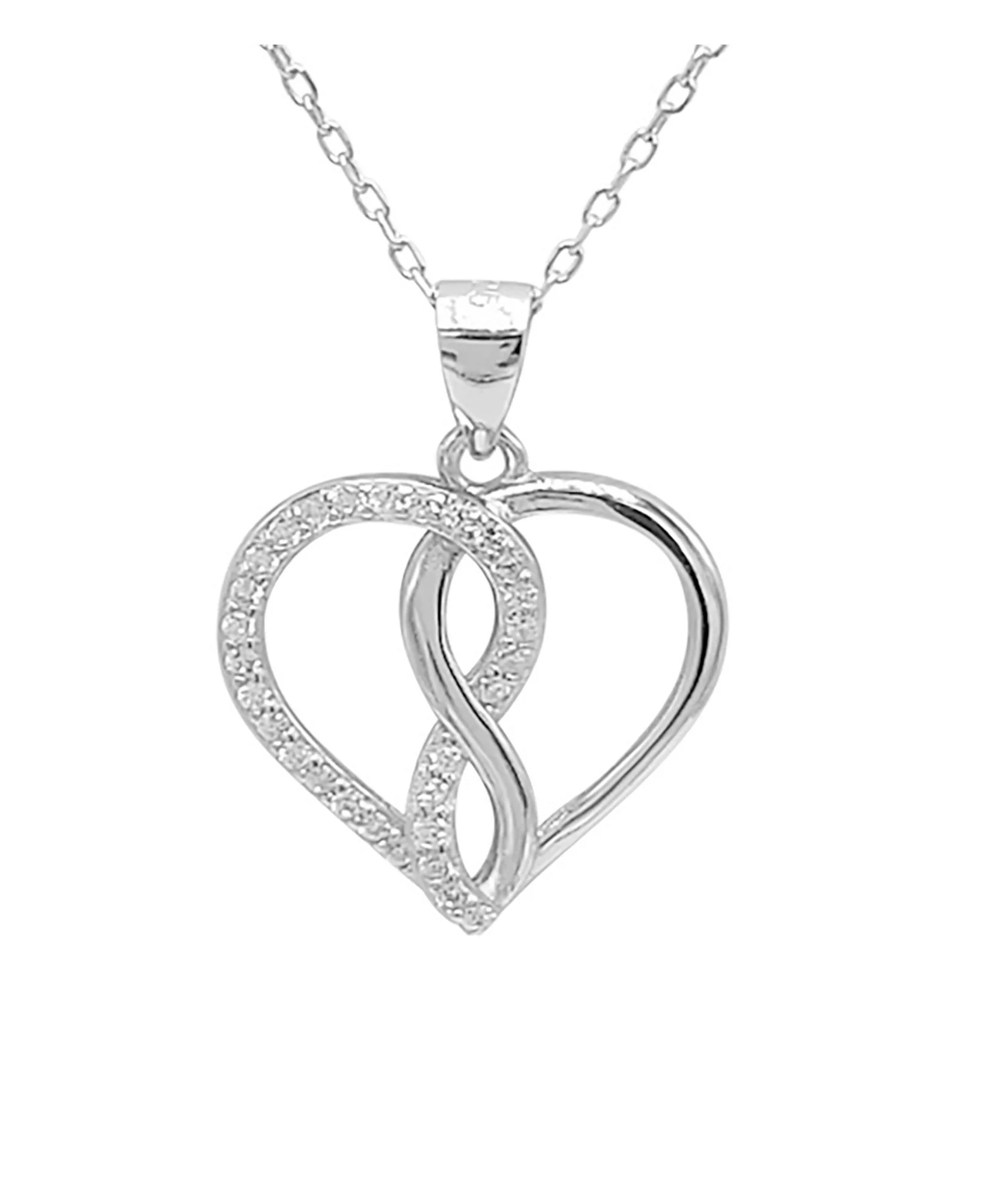 COLLIER COEUR EN ARGENT – L’AMOUR QUI BRILLE - Image 4