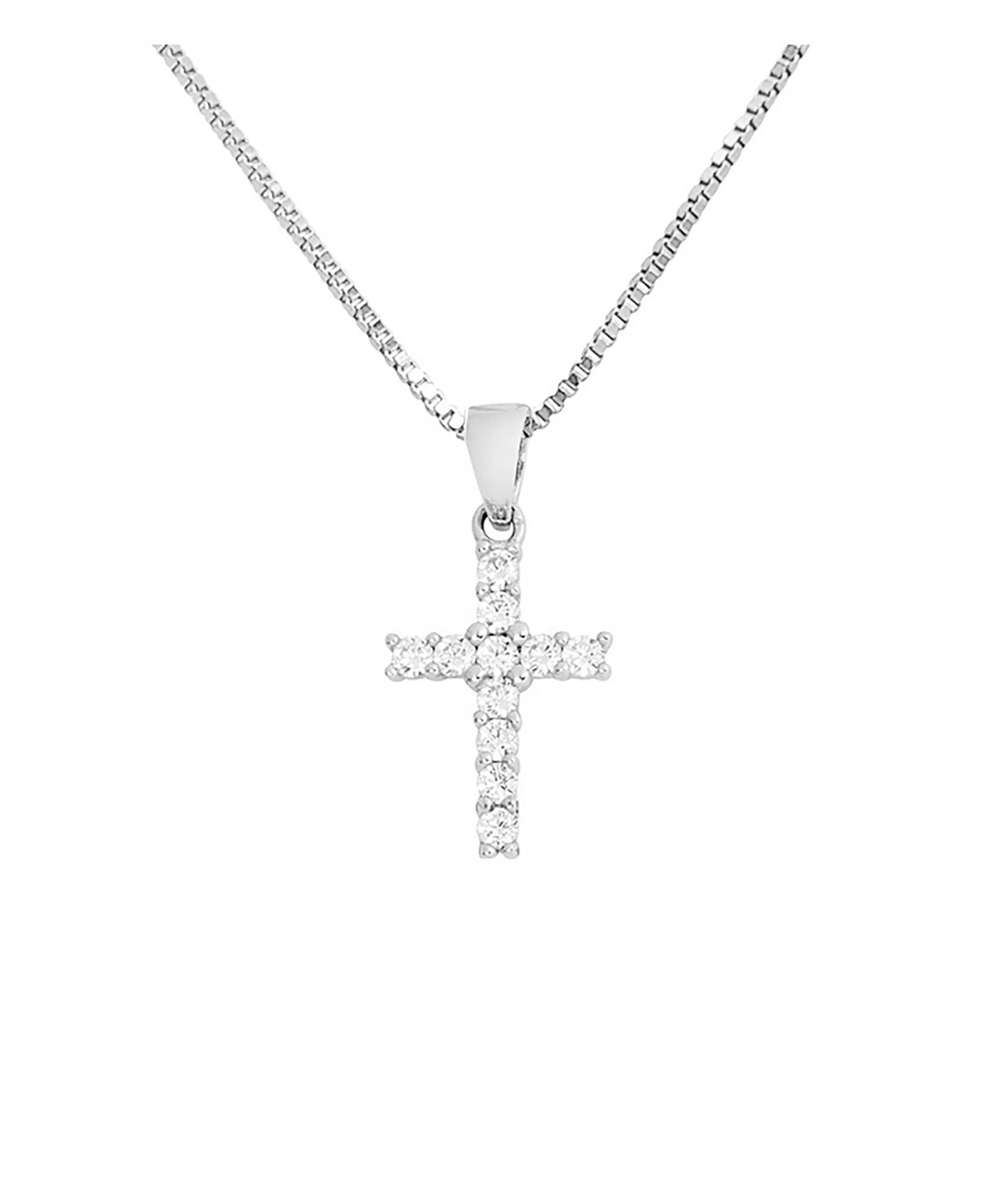 COLLIER EN ARGENT PENDENTIF CROIX - Image 4