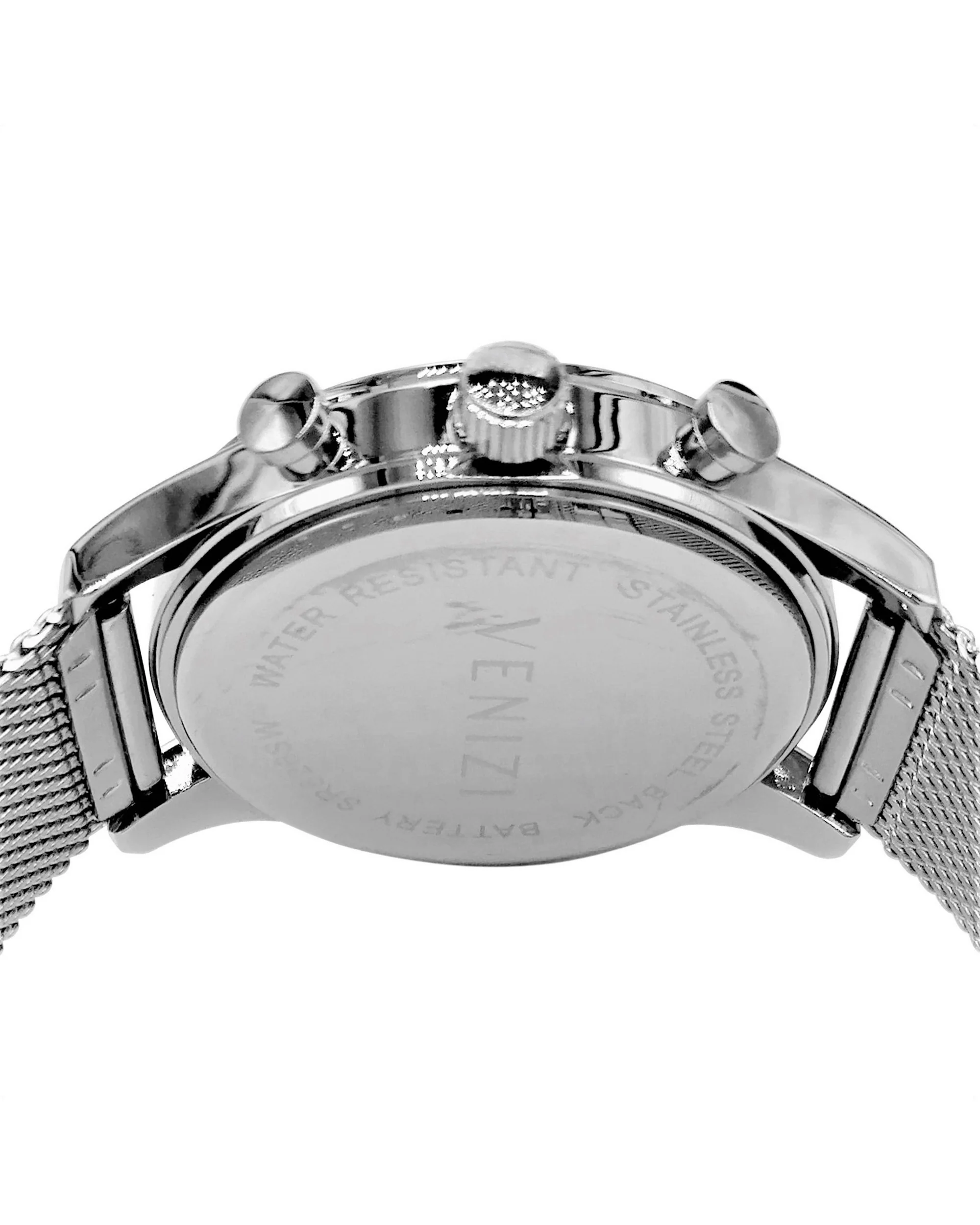 MONTRE VENIZI ARGENTEE AVEC CADRAN NOIR - Image 3