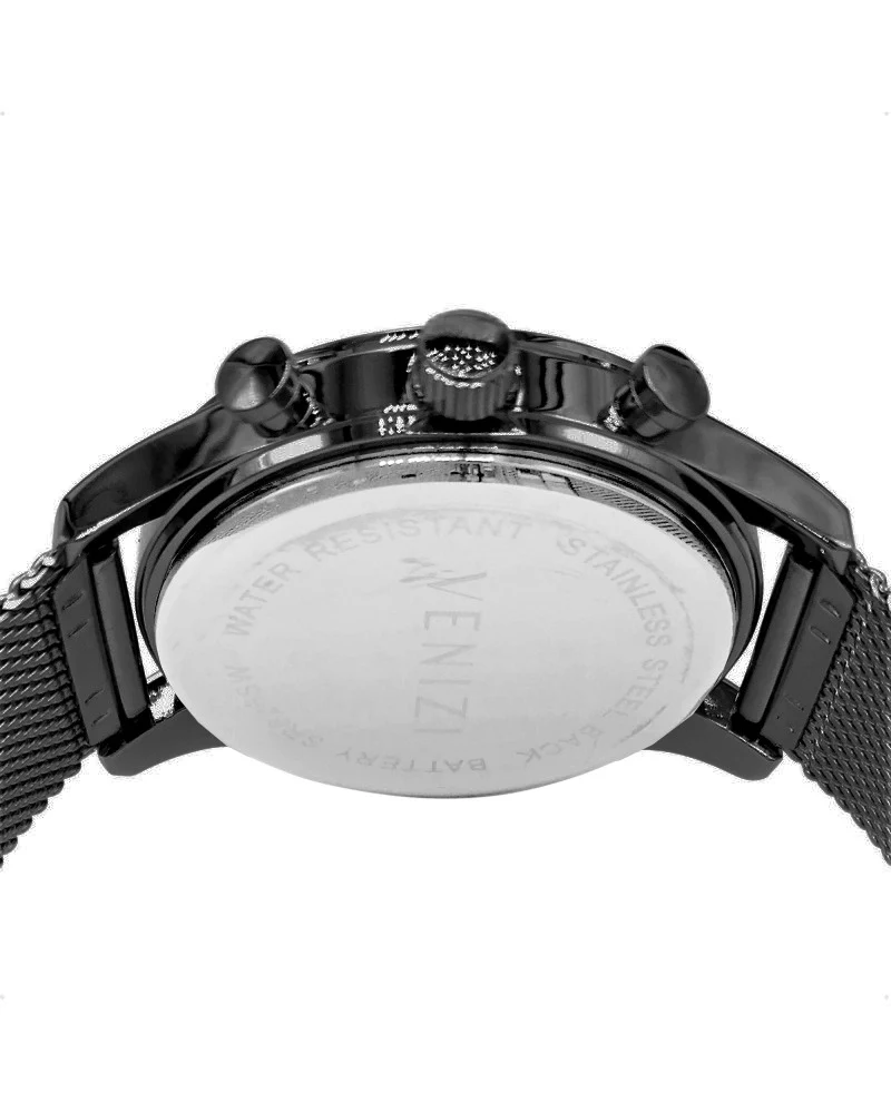 MONTRE VENIZI NOIRE AVEC CADRAN NOIR - Image 3