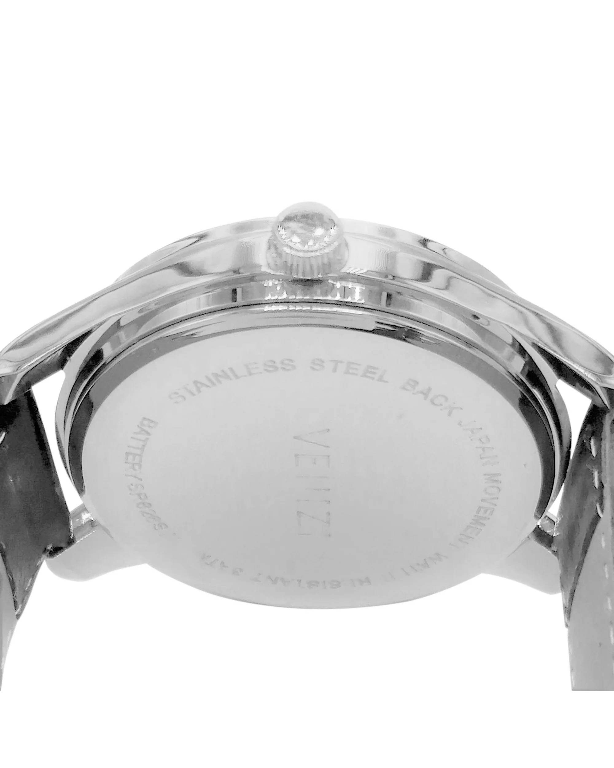 MONTRE VENIZI ARGENTEE AVEC CADRAN NOIR ET CHIFFRES ROMAINS - Image 3