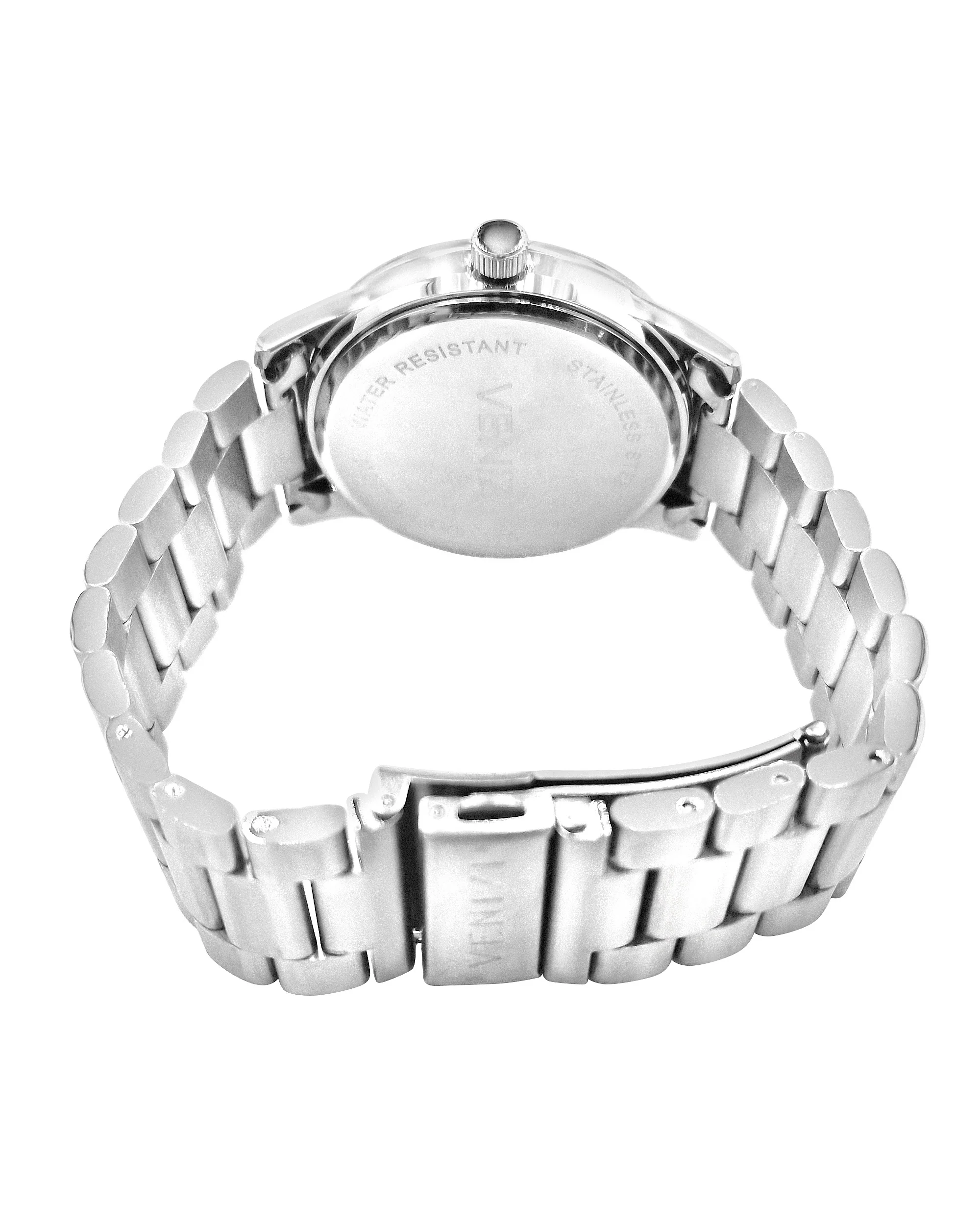 MONTRE VENIZI ARGENTEE AVEC CADRAN NOIR - Image 3