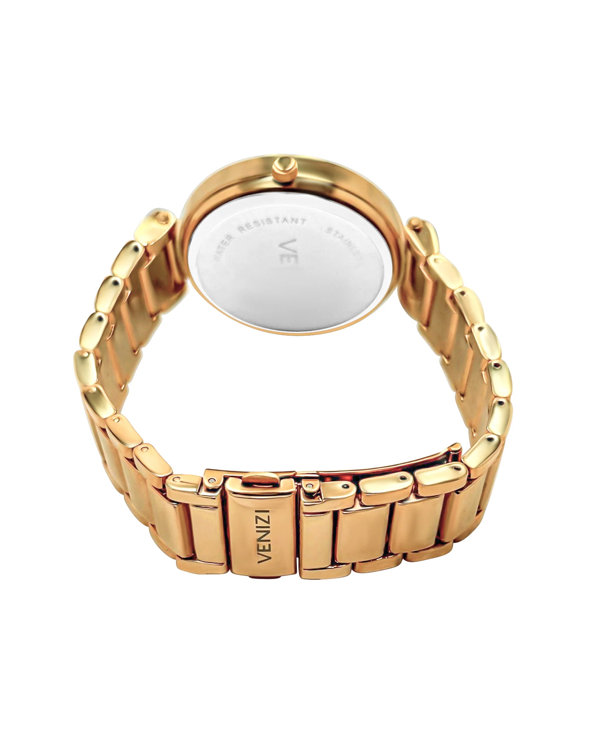Montre Venizi dorée avec strass - Image 3
