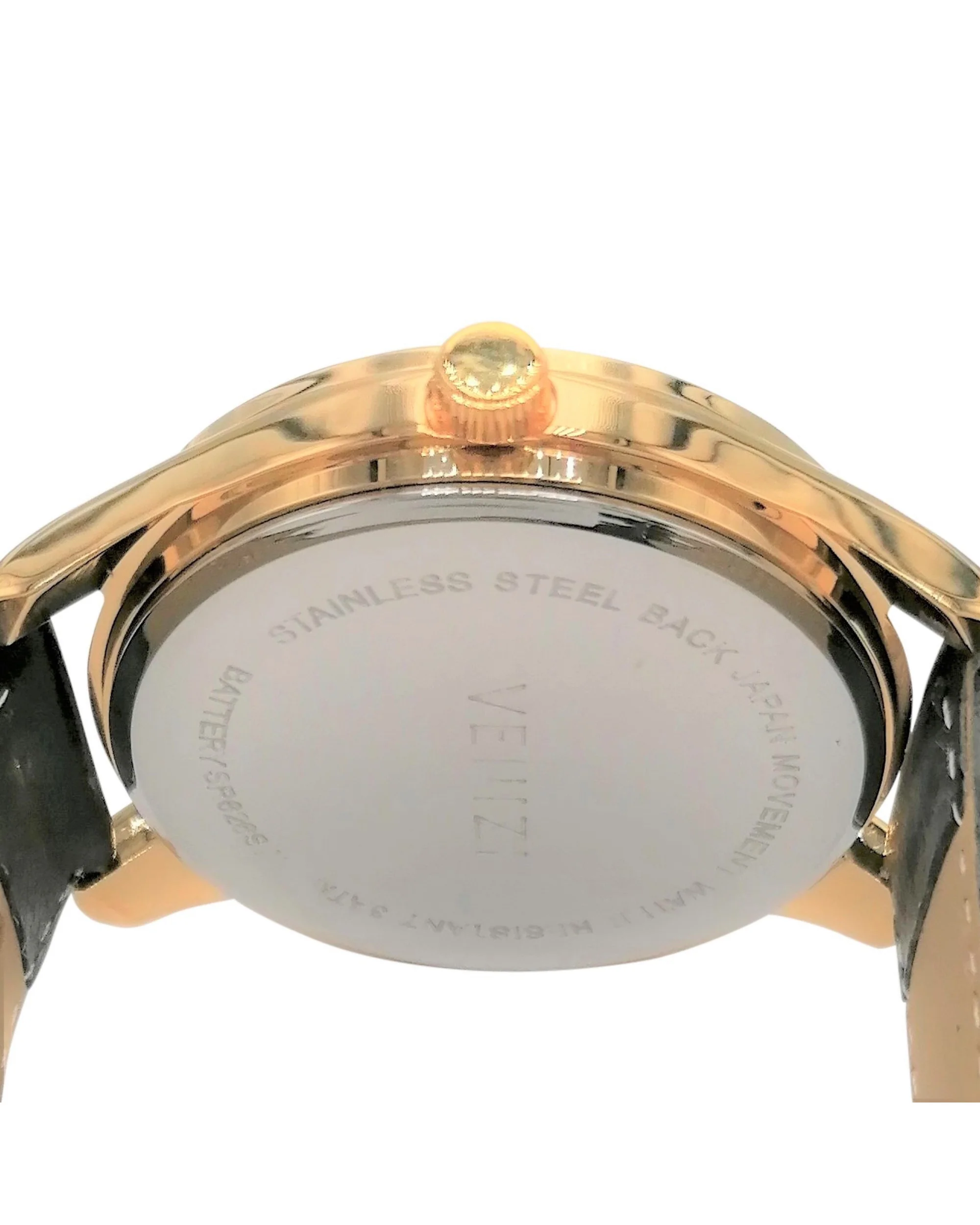 MONTRE VENIZI DOREE AVEC CADRAN DORE ET CHIFFRES ROMAINS - Image 3
