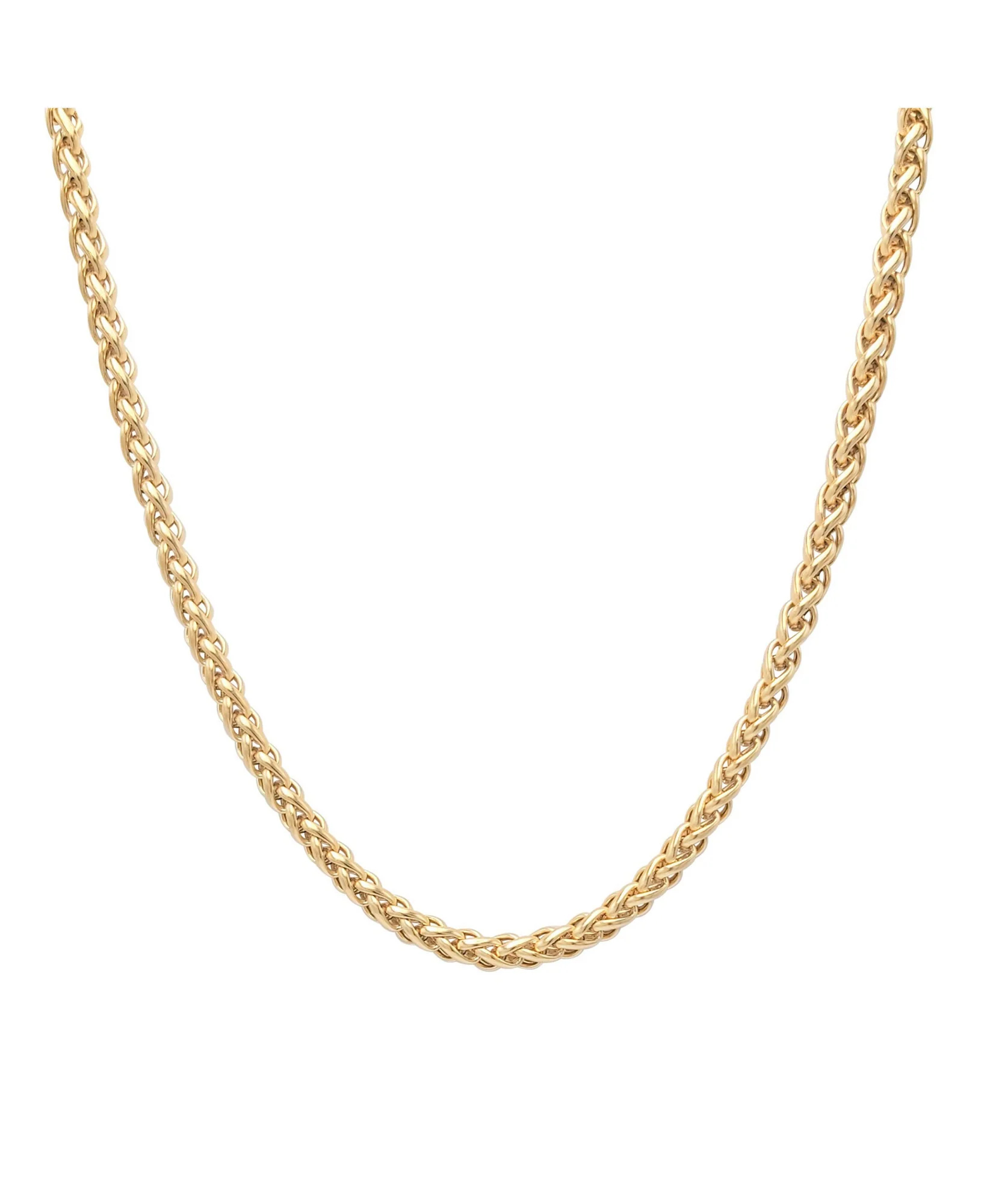 PARURE EN ACIER DORE MAILLE PALMIER - Image 3