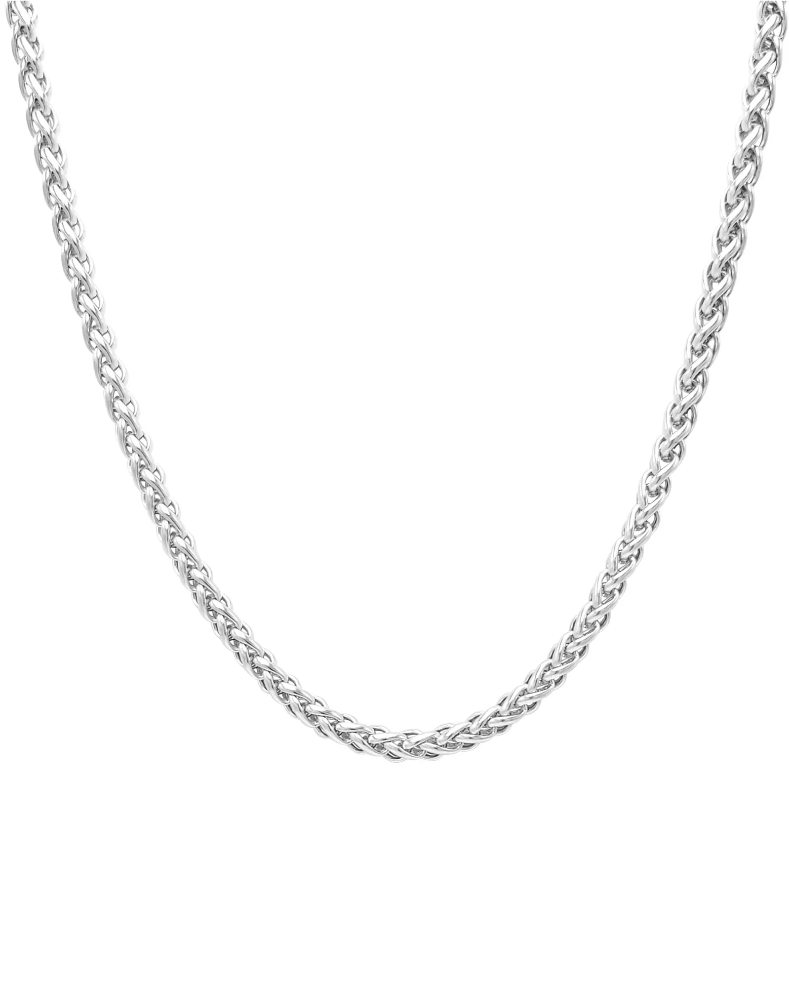 PARURE EN ACIER MAILLE PALMIER - Image 3