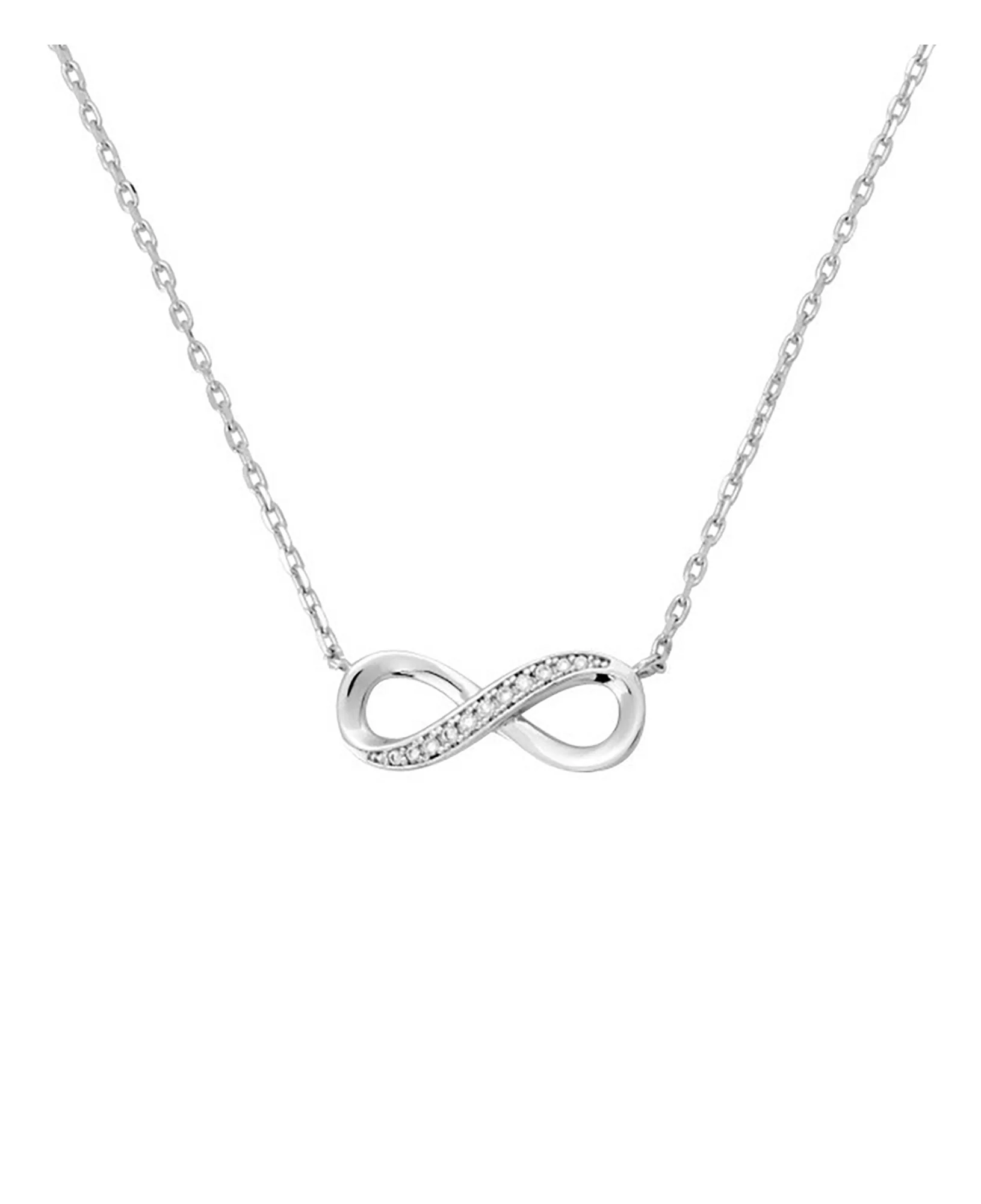 PARURE EN ARGENT AVEC INFINI ET ZIRCONIUM - Image 3