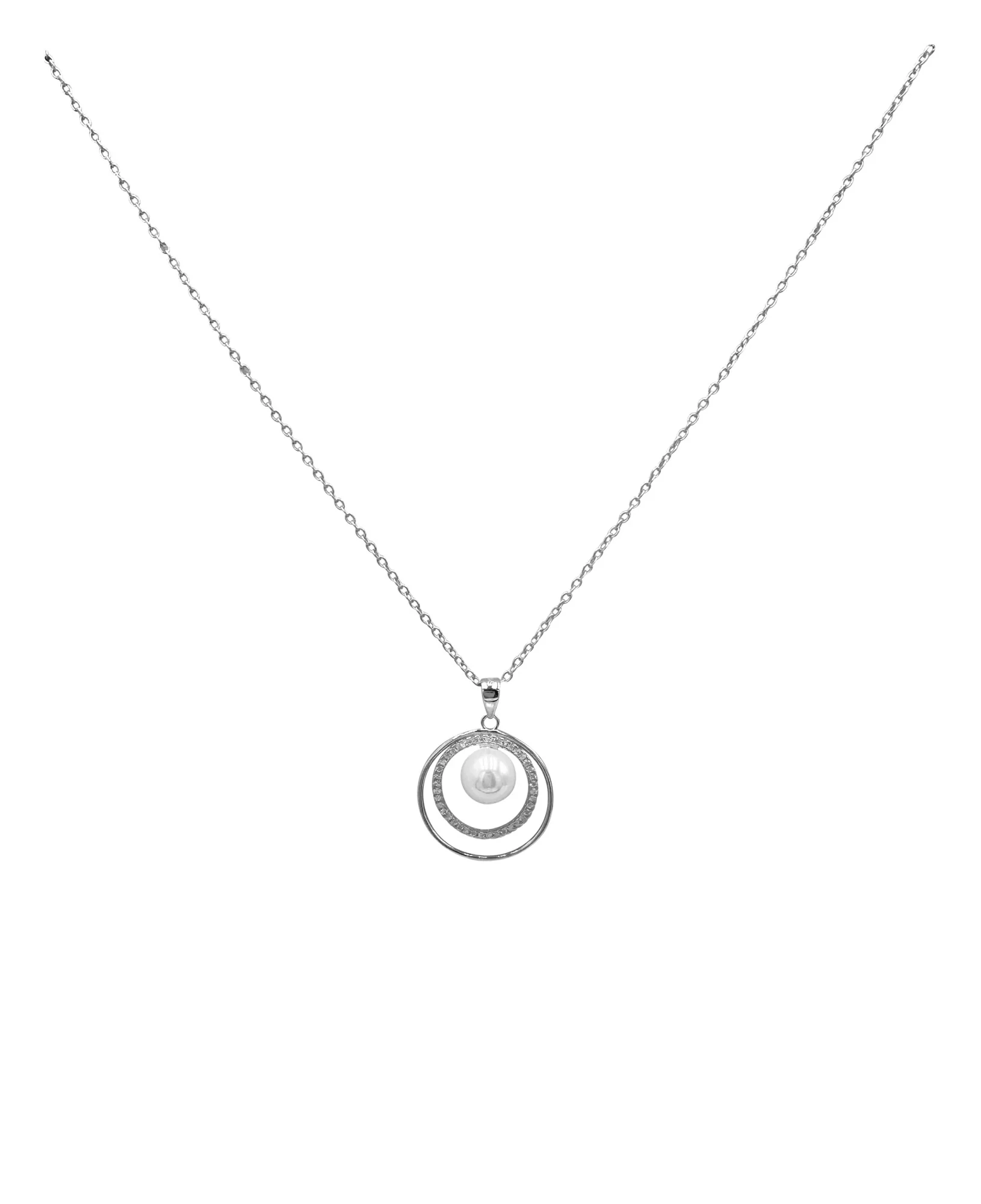 PARURE EN ARGENT AVEC PIERRES ET PERLE - Image 4
